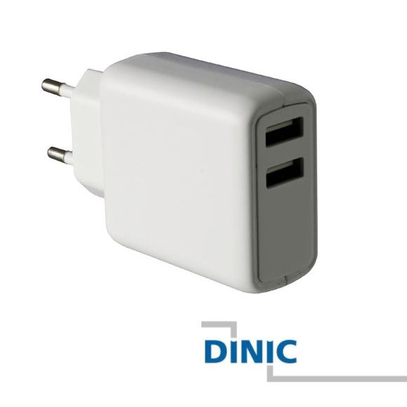 USB Ladeadapter/Ladegerät 230V zu 2xUSB 5V 4200mA