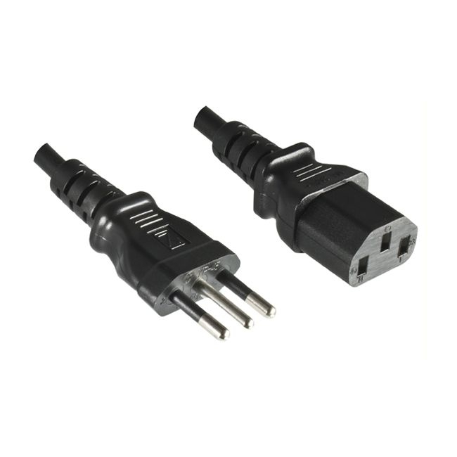 Kaltgerätekabel Stromkabel Netzkabel ITALIEN