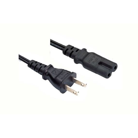 Stromkabel für JAPAN mit 2-pol. Euro-8-Stecker