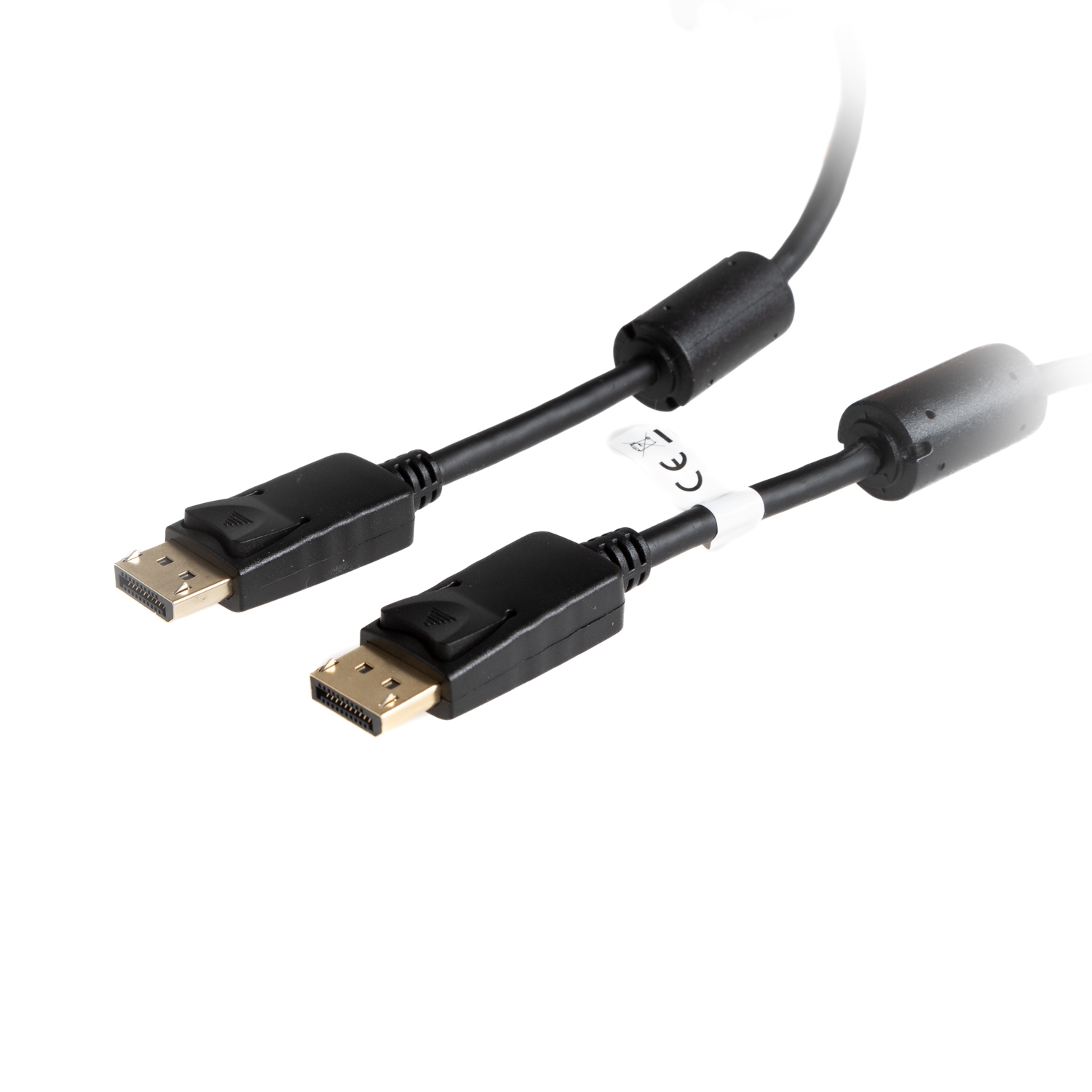 DisplayPort™ 1.2 Kabel mit zwei Ferritkernen, PREMIUM, 4K, 1m