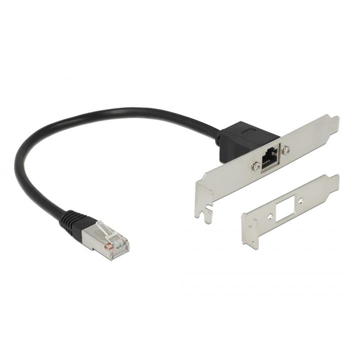 Montagekabel Cat.5e RJ45-Buchse anschraubbar 30cm