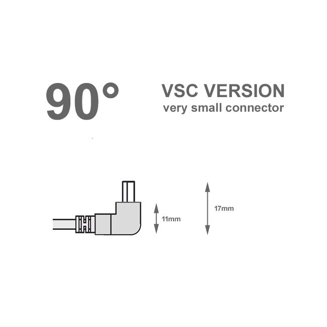 USB 2.0 Kabel, Stecker A auf Mini-B WINKEL NACH UNTEN, kleine Bauform, 180cm