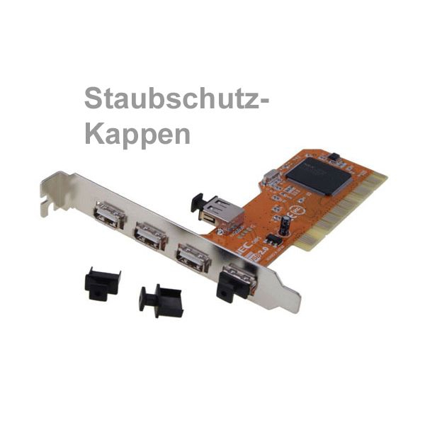 Staubschutzkappen für USB-A-Buchse, VPE mit 50 Stk.