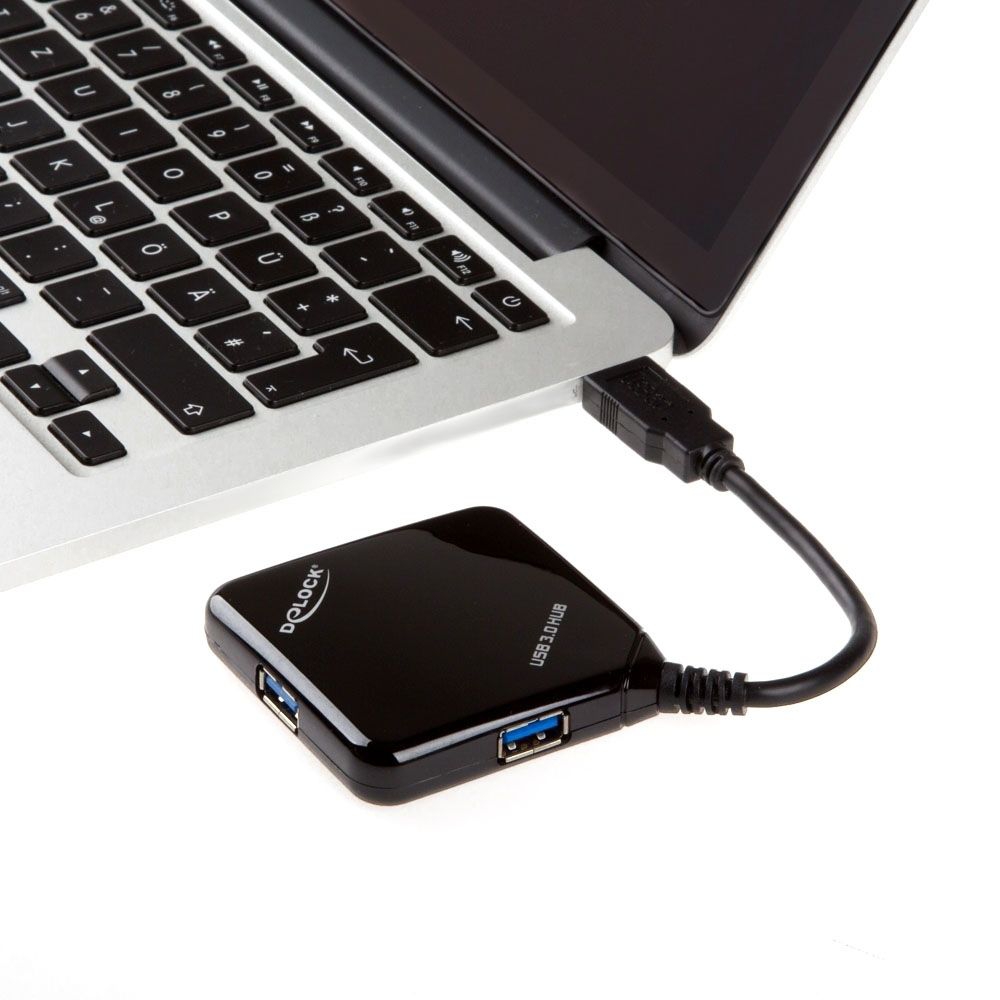 Kleiner Designer-HUB mit 4 Ports für USB 3.0