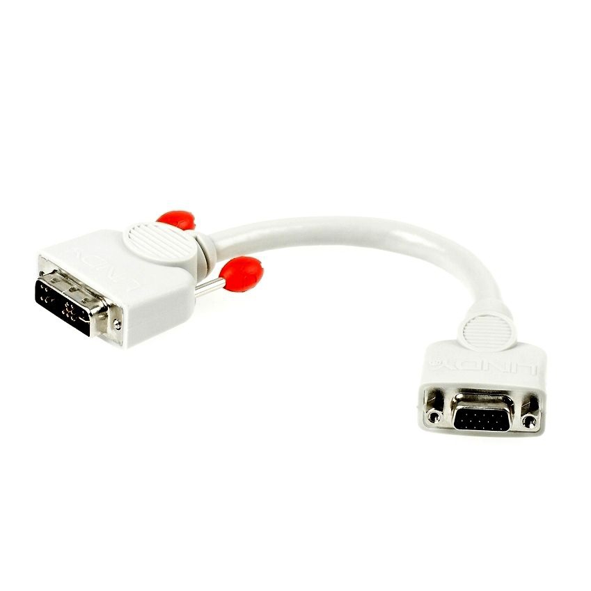 DVI-I-Adapterkabel: DVI Stecker auf VGA Kupplung PREMIUM
