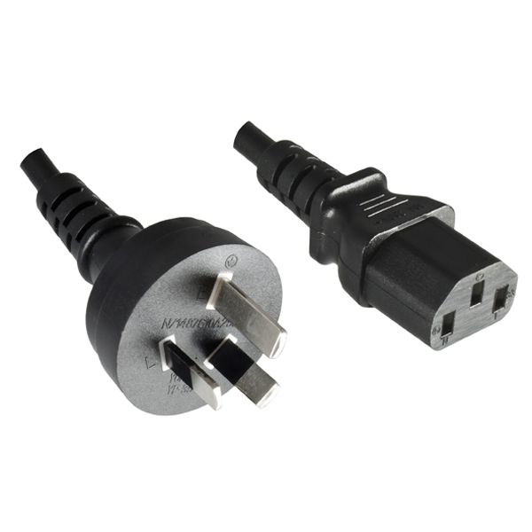 Kaltgerätekabel Stromkabel Netzkabel AUSTRALIEN 180cm