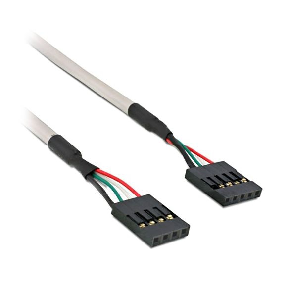 Internes USB 2.0 Kabel Boardstecker 4-polig auf 5-polig 50cm