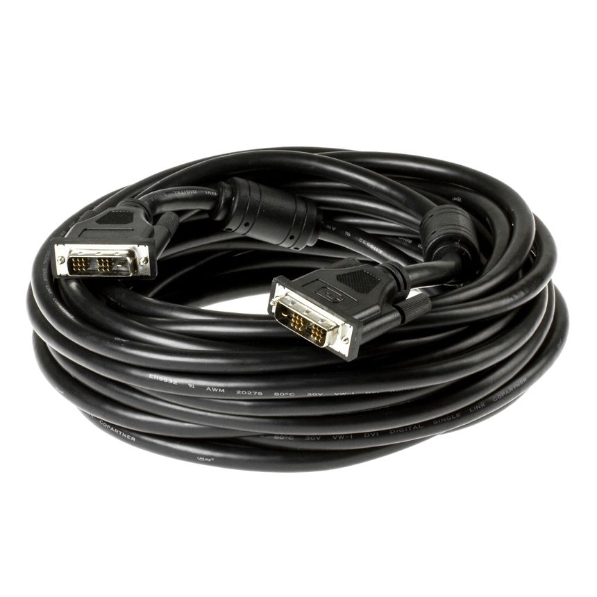 DVI-Kabel DVI-D 18+1 Single Link 10m
