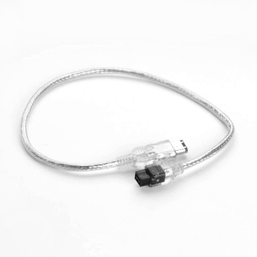 Firewire 800-400 Kabel 9-polig auf 6-polig PREMIUM-QUALITÄT 50cm
