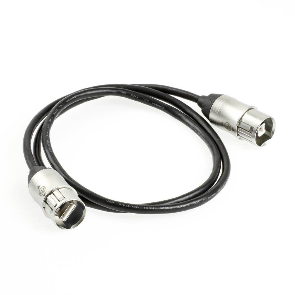 USB-Kabel AB Metallgehäuse NEUTRIK 1m