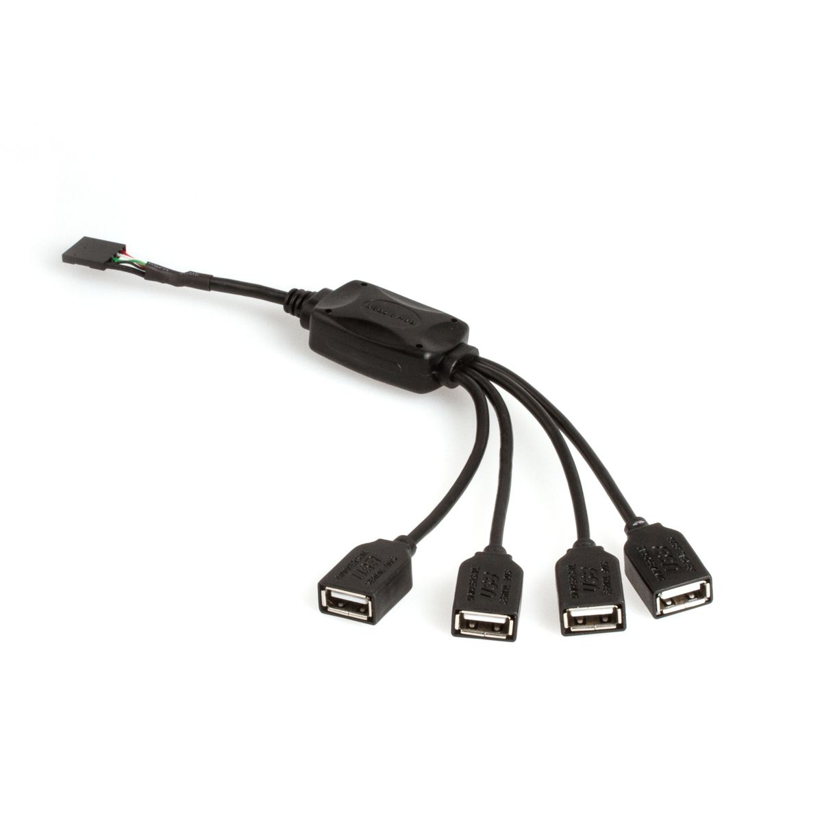 4-Port USB 2.0 HUB mit internem Boardanschluss