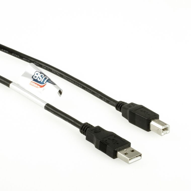 USB 2.0 Kabel UL + zertifiziert AWG28 AWG24 CU 50cm
