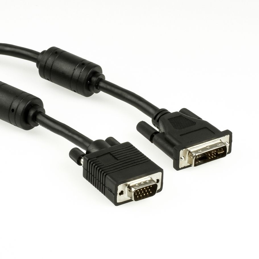 DVI-VGA Adapterkabel Stecker-Stecker 2m