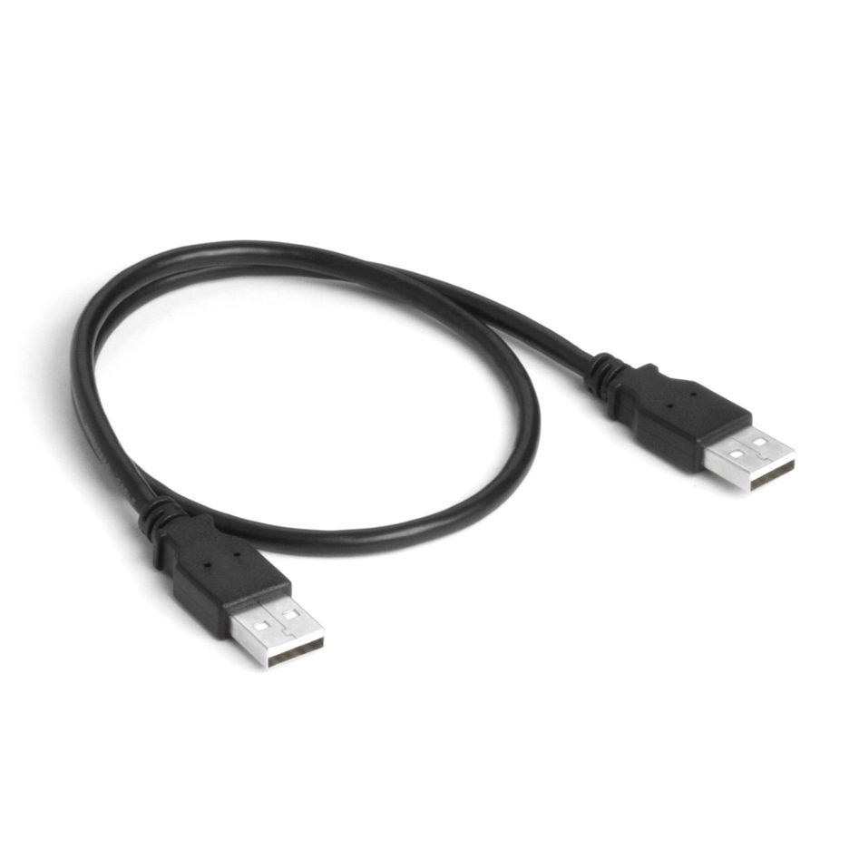 USB 2.0 Spezialkabel mit 2x A Stecker 30cm