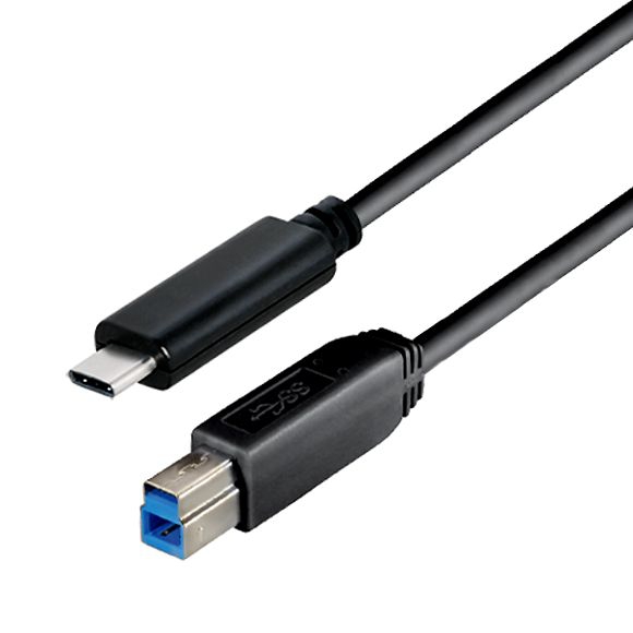 USB-Kabel Type-C™ Stecker auf USB 3.0 B Stecker 1m