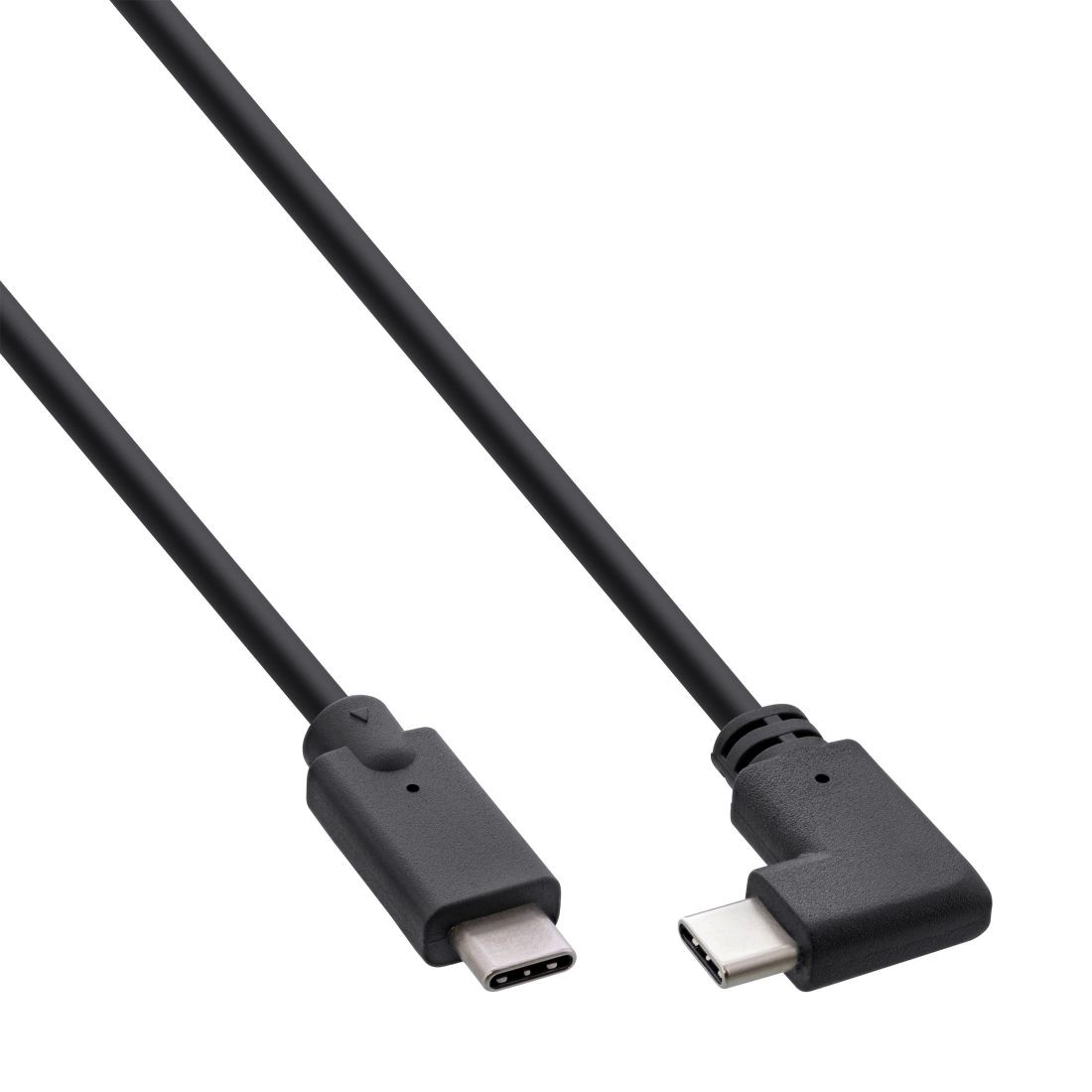 Kabel USB Type-C™ Stecker 90° gewinkelt auf Type-C™ Stecker 50cm