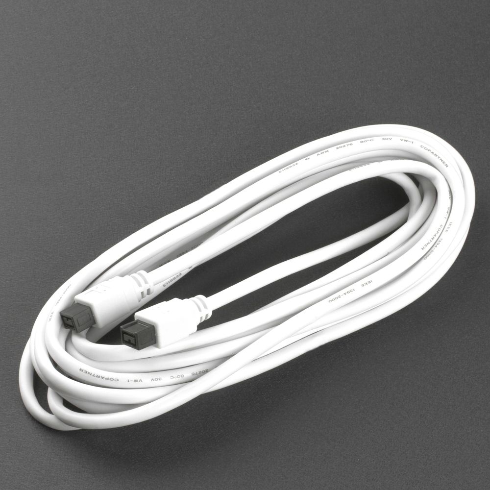 WhiteFlex Firewire 800 Kabel 2x 9-polig 450cm
