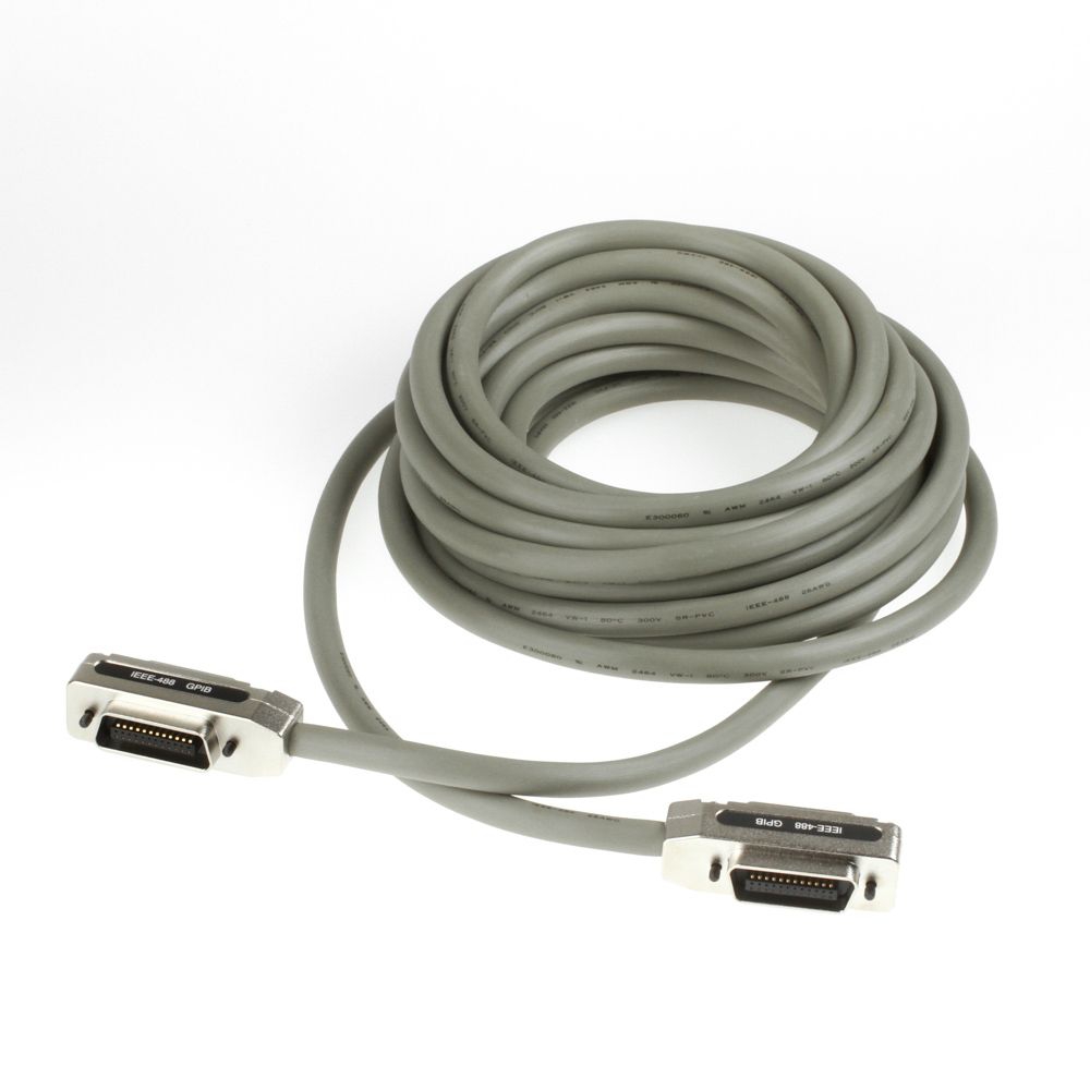 IEEE-488-Bus-Kabel GPIB 2x Cen-24 Stecker/Buchse 8m  (nur auftragsbezogene Fertigung)