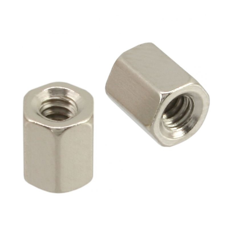 Doppelmuttern mit Innengewinde UNC 4-40, 2er Pack