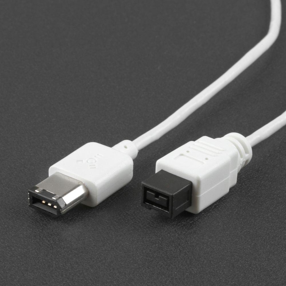 WHITEFLEX Firewire Kabel 9-polig auf 6-polig 50cm