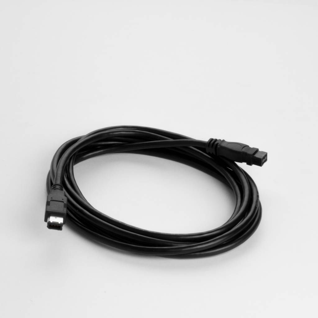 Firewirekabel 9-polig auf 6-polig 3m SCHWARZ