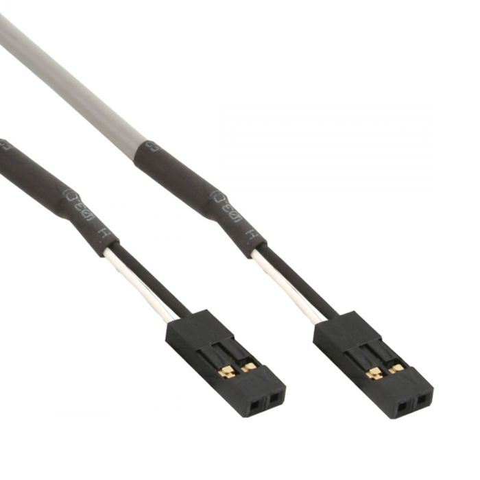 Internes Kabel mit 2x 2-poligem Boardstecker mit 2.54mm Lochabstand 90cm