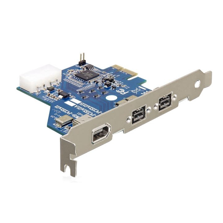 PCI Express Karte Firewire 800+400 3 Ports