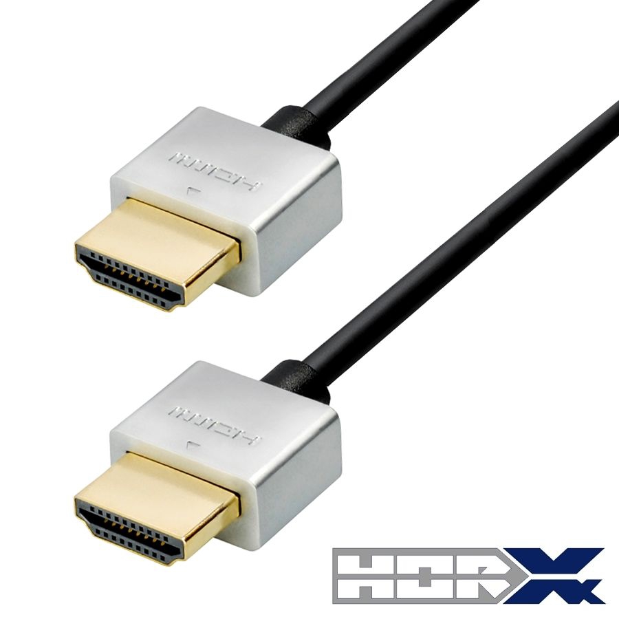 Flexibles HDMI-Kabel mit Metallsteckern 150cm