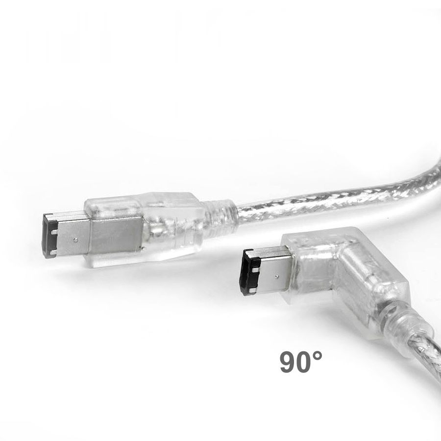 Firewire Kabel 6-6 1x gewinkelt UNTEN 50cm