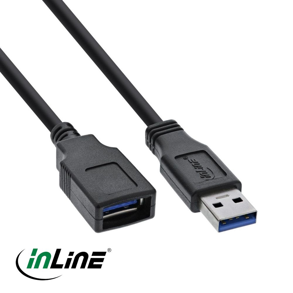 USB 3.0 Verlängerung A-Stecker an A-Buchse 2m