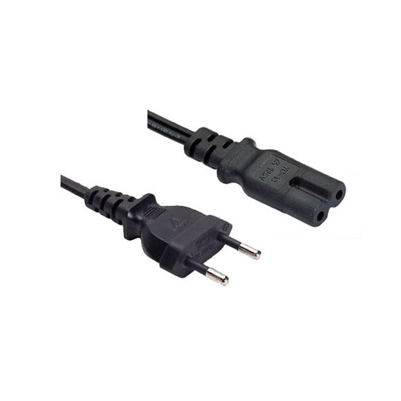 Stromkabel für ISRAEL mit 2-pol. Euro-8-Stecker