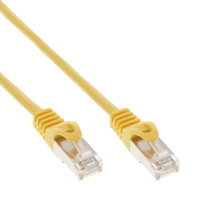 Netzwerkkabel CAT5e 1m GELB