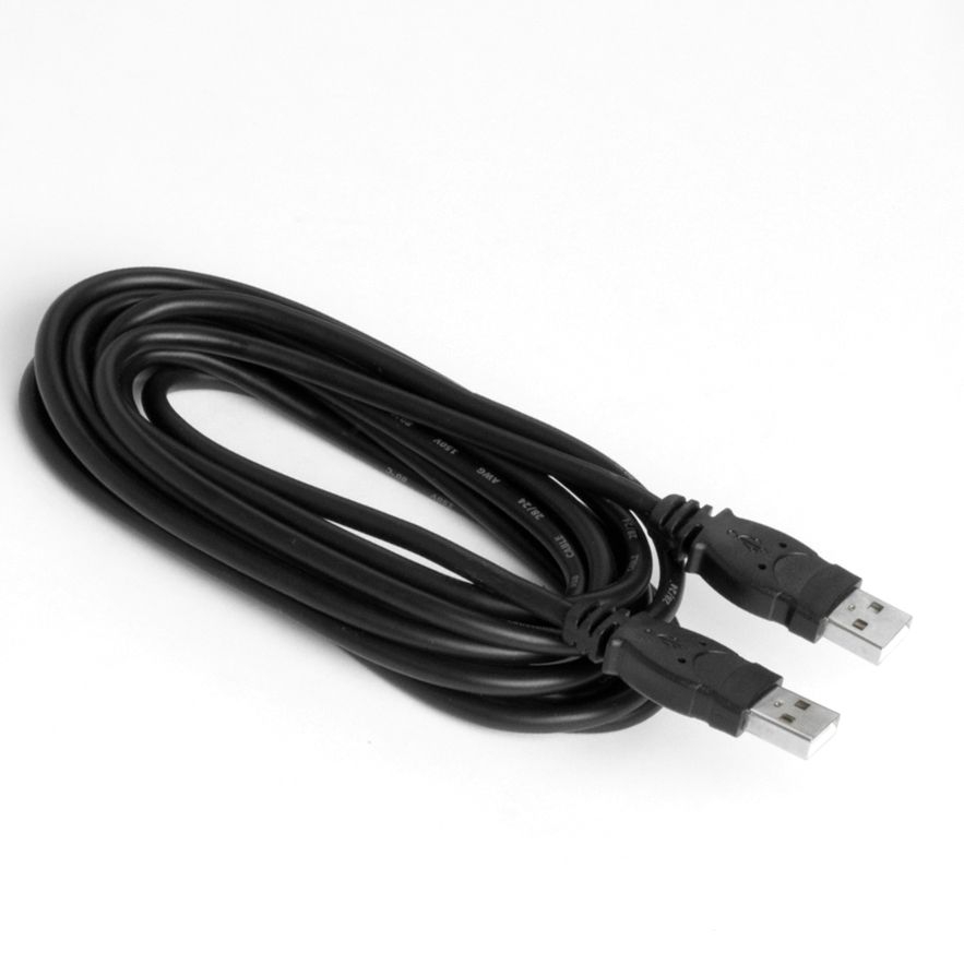 USB 2.0 Spezialkabel mit 2x A Stecker 3m